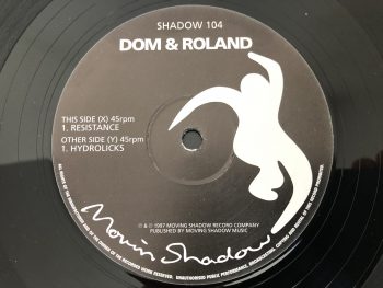 Dom & Roland - Resistance / Hydrolicks (12")