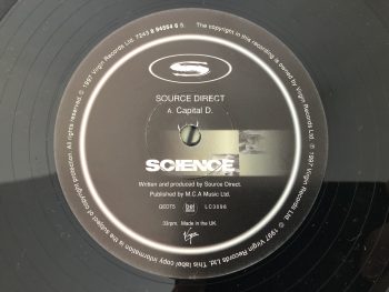 Source Direct - Capital D. / Enemy Lines (12")