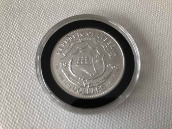 Ayrton Senna $5 Silver Commemorative Coin 1996 F1 Republic Of Liberia Minted by POBJOY - Image 3