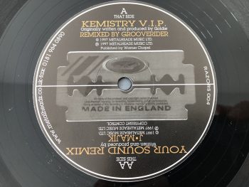 Goldie / J • Majik - Kemistry (V.I.P.) / Your Sound (Remix) (12")