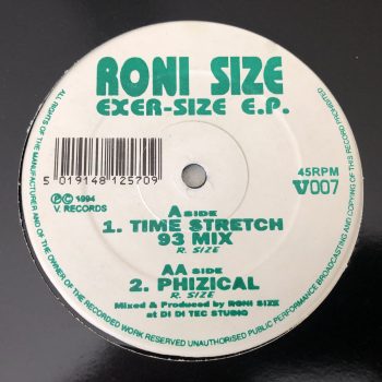 Roni Size - Exer-Size E.P. (12", EP)