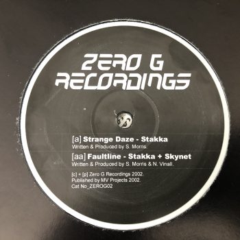 Stakka / Stakka + Skynet - Strange Daze / Faultline (12")