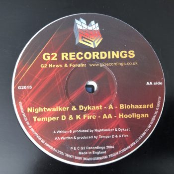 Nightwalker & Dykast / Temper D & K Fire - Biohazard / Hooligan (12")