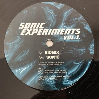 Substance - Sonic Experiments Vol. 1 (12")