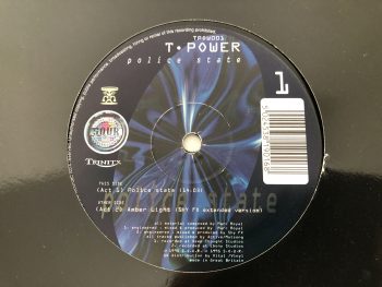 T·Power - Police State (Part 1) (12", Ltd)