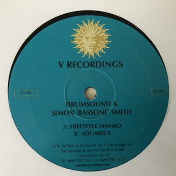 Drumsound & Simon 'Bassline' Smith - Freestyle Mambo / Aquarius (12")