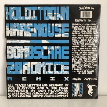 2 Bad Mice - Hold It Down (12") - Image 3