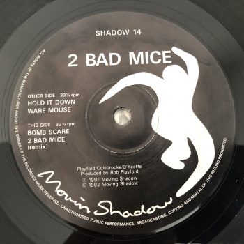 2 Bad Mice - Hold It Down (12") - Image 2