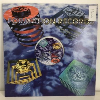 Mental Power - Twister / This Song (12", Blu) - Image 2
