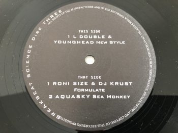 Various - Breakbeat Science (6x12", Comp, Promo, W/Lbl) - Image 2