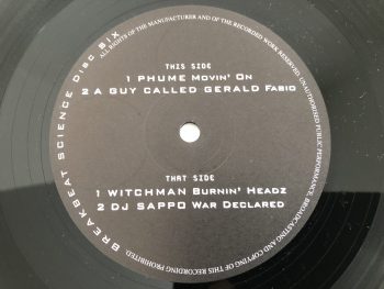 Various - Breakbeat Science (6x12", Comp, Promo, W/Lbl) - Image 6