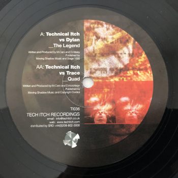 Technical Itch vs. Dylan & Trace - The Legend / Quad (12")