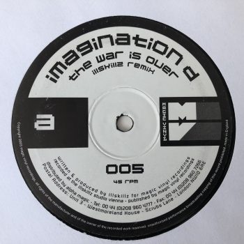 Imagination D / Pish Posh And Chris Young - The War Is Over (IllSkillz Remix) / The Angel's Cry (12")