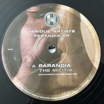 Militia / B Key - Paranoia / Final Conflict (12")