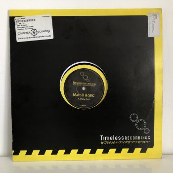 Matt U & SKC - Prime Evil / Strayshot (12")