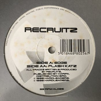 Recruitz - Edge / Flash Katz (12")