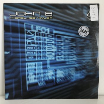 John B - Hydrolysis / Xylem (12")