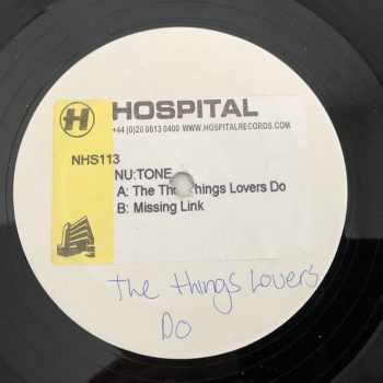 Nu:Tone - The That Things Lovers Do / Missing Link (12", Promo, W/Lbl, Sti)