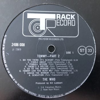 The Who - Tommy - Part 2 (LP, Album)
