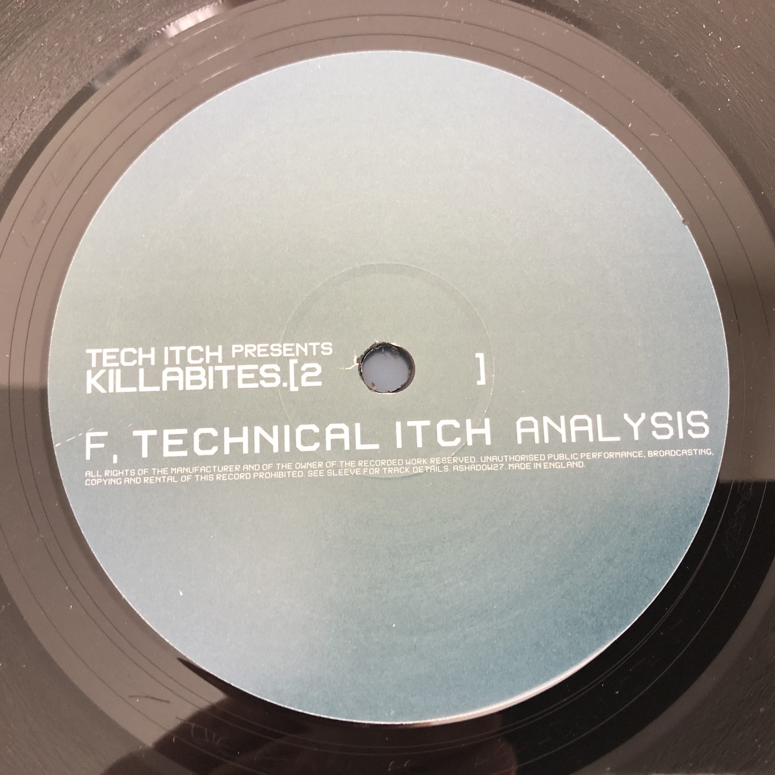 Ice Minus & Technical Itch / Technical Itch - Altered Beast / Analysis (12") - Image 2