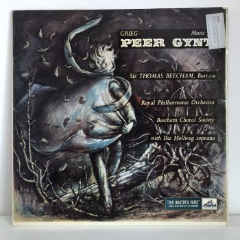 Grieg - Sir Thomas Beecham, Bart. CH, Royal Philharmonic Orchestra, Beecham Choral Society With Ilse Hollweg - Music For Peer Gynt (LP, Mono, Red)