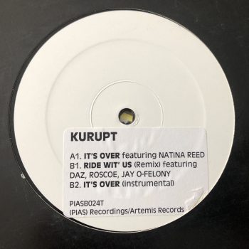 Kurupt - It's Over (12", W/Lbl)