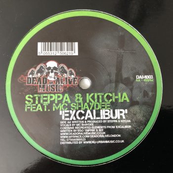 Tyke & Recipe / Steppa & Kitcha Feat. MC Shaydee - Cops Dont Like Me (12") - Image 2