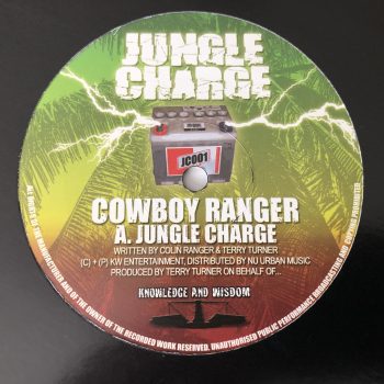 Cowboy Ranger - Jungle Charge / Bad Man Outta Road (12")