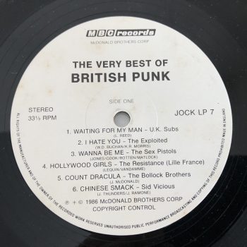 Various - The Very Best Of British Punk (LP, Comp)