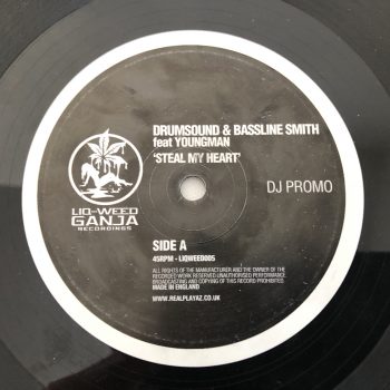 Drumsound & Bassline Smith Feat Youngman - Steal My Heart (12", Promo)