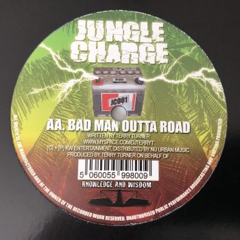 Cowboy Ranger - Jungle Charge / Bad Man Outta Road (12") - Image 2
