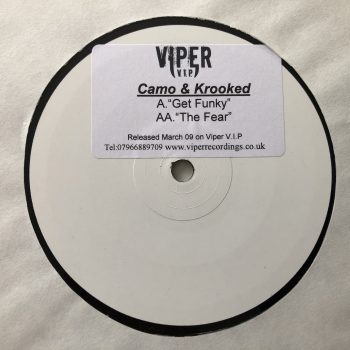 Camo & Krooked - Get Funky / The Fear (12", W/Lbl)