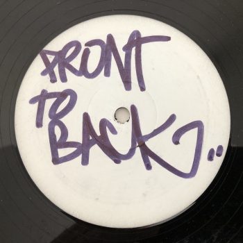 Sigma - Nexus / Front To Back (12", Promo)