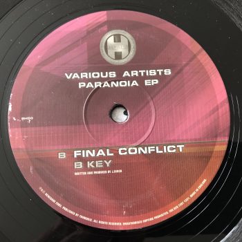 Militia / B Key - Paranoia / Final Conflict (12") - Image 2