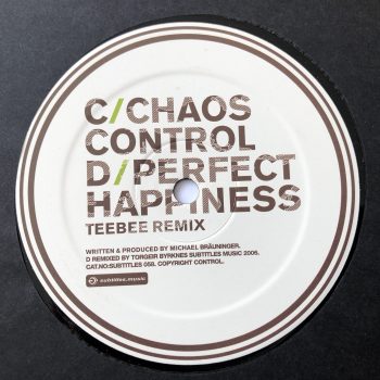 Misanthrop - Chaos Control / Perfect Happiness (Teebee Remix) (12")