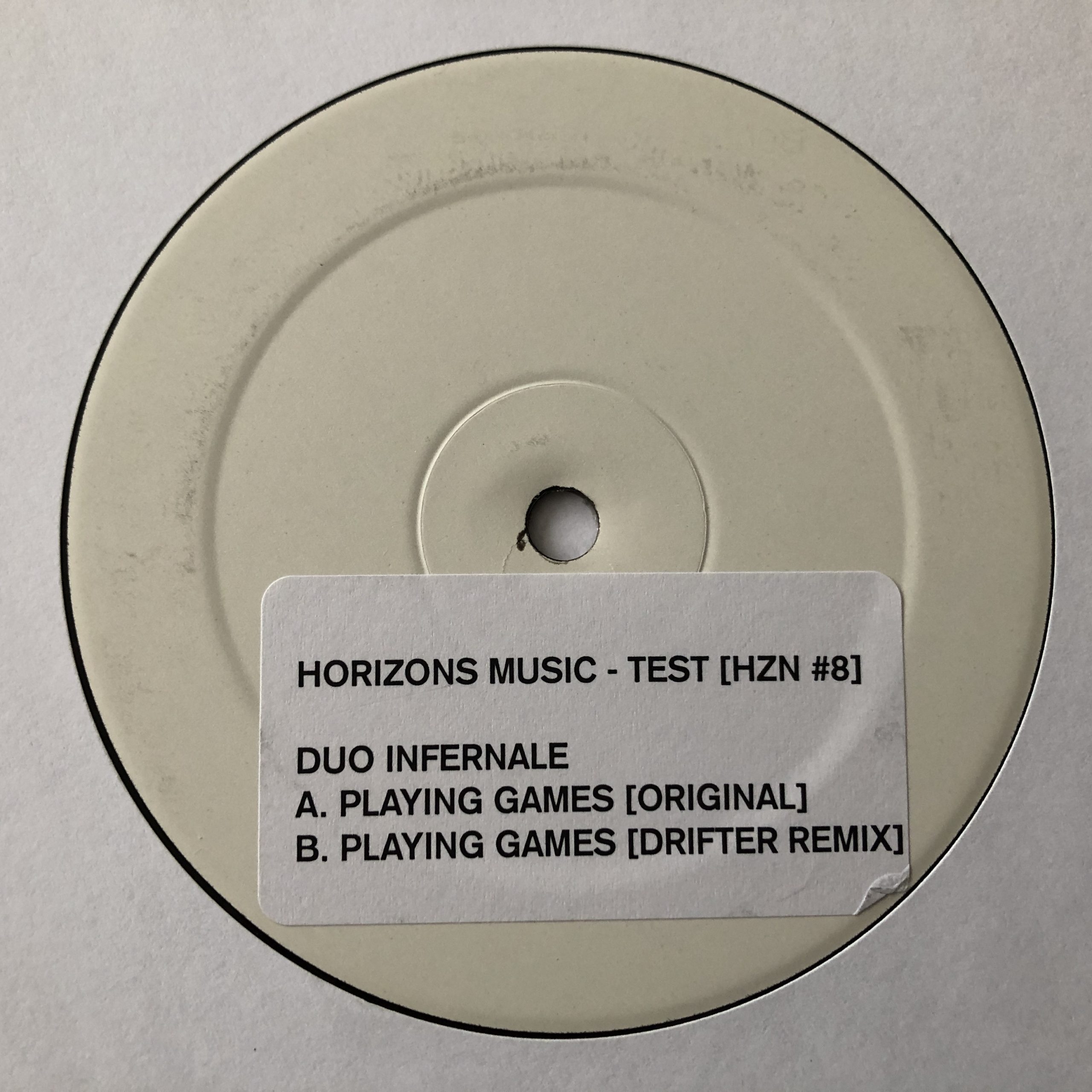 Duo Infernale - Playing Games (12", TP, W/Lbl, Sti)