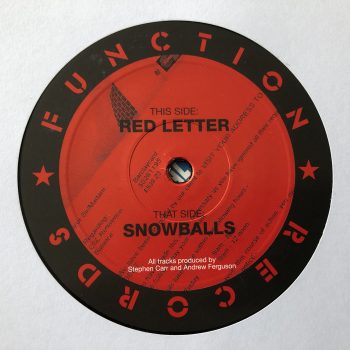 Digital & Outrage - Red Letter / Snowballs (12")