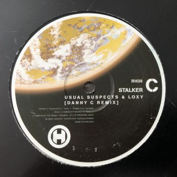 Usual Suspects & Loxy / Dylan - Stalker (Danny C Remix) / Headcharge (12")