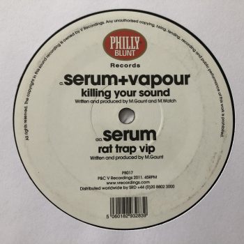 Serum + Vapour - Killing Your Sound (12")