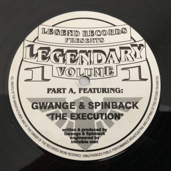 Gwange & Spinback / Q-Project - Legendary Volume 1 (12")