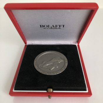 Official Ferrari F1 World Championship 2002 Titanium Medal / Coin