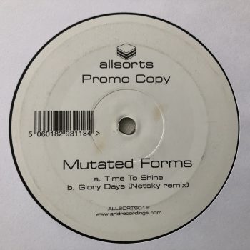 Mutated Forms - Time To Shine / Glory Days (Netsky Remix) (12", Promo)