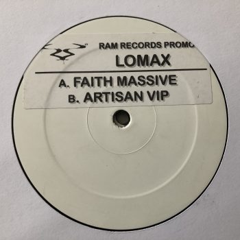 Lomax - Faith Massive EP (2x12", EP, Promo, Sti)