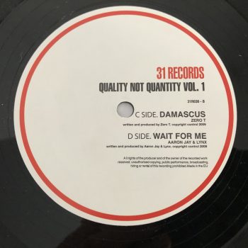Various - Quality Not Quantity Vol. 1 (2x12") - Image 2