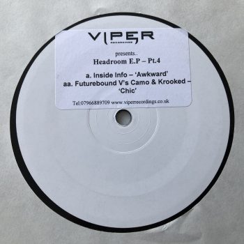 Inside Info / Futurebound V's Camo & Krooked - Headroom EP Pt 4 (12", EP, Promo)