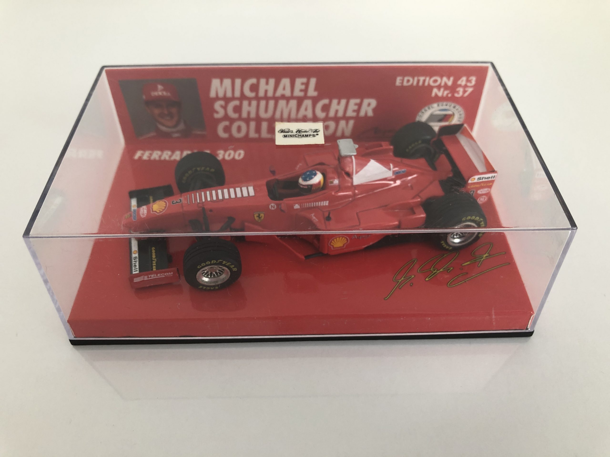 1998 Michael Schumacher | Ferrari F300 | Minichamps 1:43 Scale Diecast