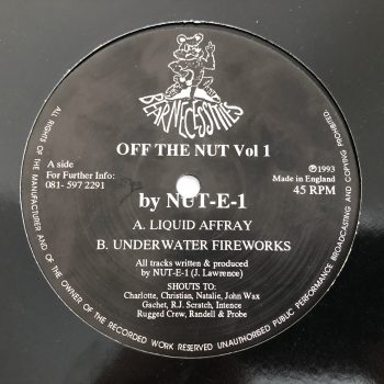Nut-E-1 - Off The Nut Vol 1 (12")
