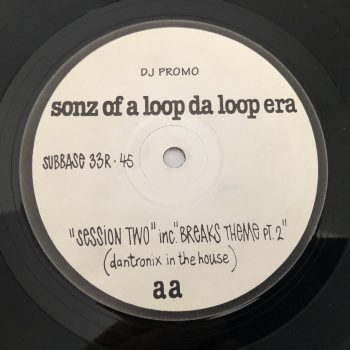 Sonz Of A Loop Da Loop Era - Session One / Session Two (12", Promo) - Image 2