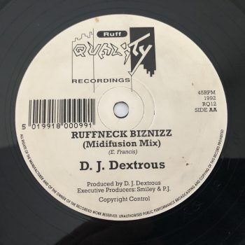D.J. Dextrous - Ruffneck Biznizz (12") - Image 2