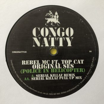 Rebel MC Ft. Top Cat - Original Ses (Police In Helicopter) (Serial Killaz Mixes) (12")